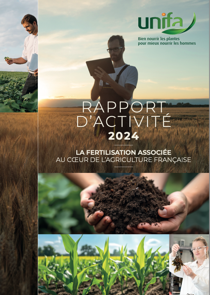 Couverture du rapport activité 2024